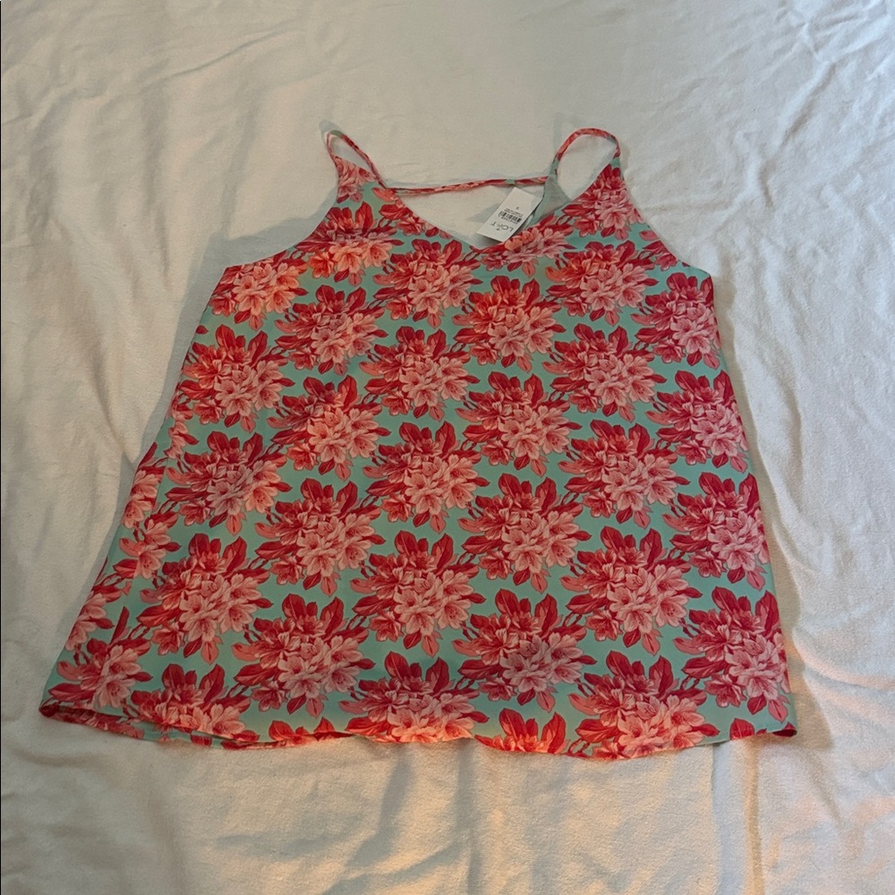 LOFT Floral Patterned Blouse